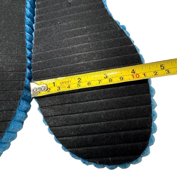 NWOB Free People Two Days in Ibiza Platform Sandals in Cerulean Blue Size 10 - Picture 14 of 16